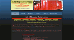 Desktop Screenshot of adsdisposalservices.com
